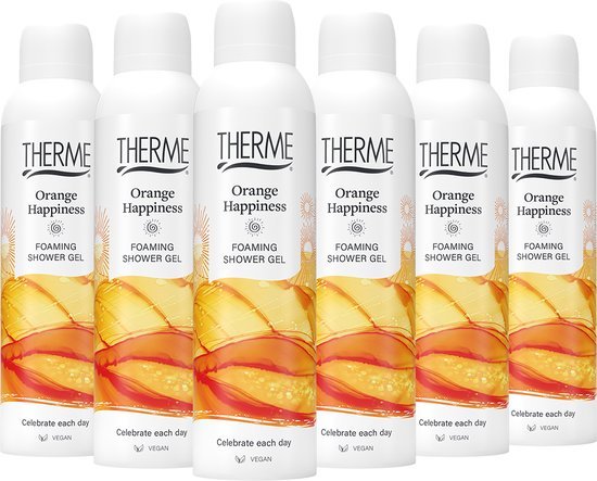 TradeFix 6 * Therme Orange Happiness Foaming Shower Gel 200ml