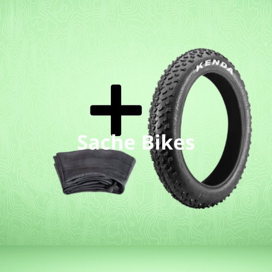 Kenda Kenda Krusade binnenband en buitenband 20x4 - Fatbike Banden - Fatbike Tire - Setje Banden - Sache