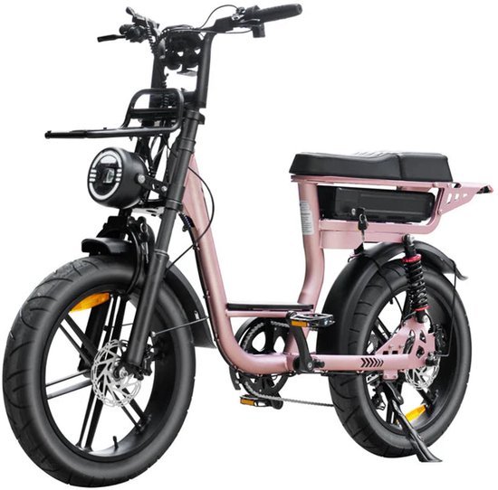 QmWheel QmWheel V20 Comfort Fatbike - 250W motor - 48V 15Ah accu - Rose Gold 2026