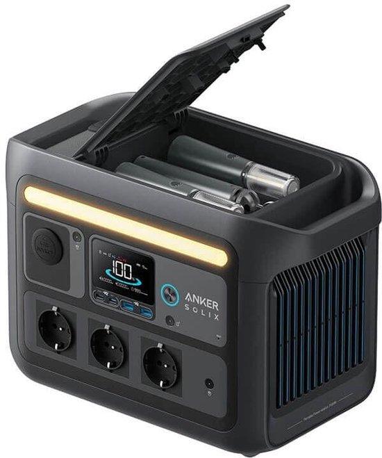 Anker Anker SOLIX C800X - 768Wh - Portable powerstation - Backup stroomuitval - Camping - Outdoor
