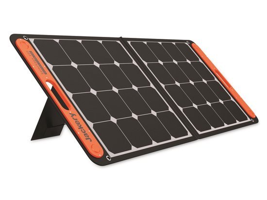 Jackery Jackery - Solarsaga 100 - Bifaciaal Draagbaar Zonnepaneel voor Explorer 240V2/500/1000V2 Krachtcentrale - Opvouwbare Zonnelader met USBC/A-uitgangen - voor Kamperen, Kuiten en Campers