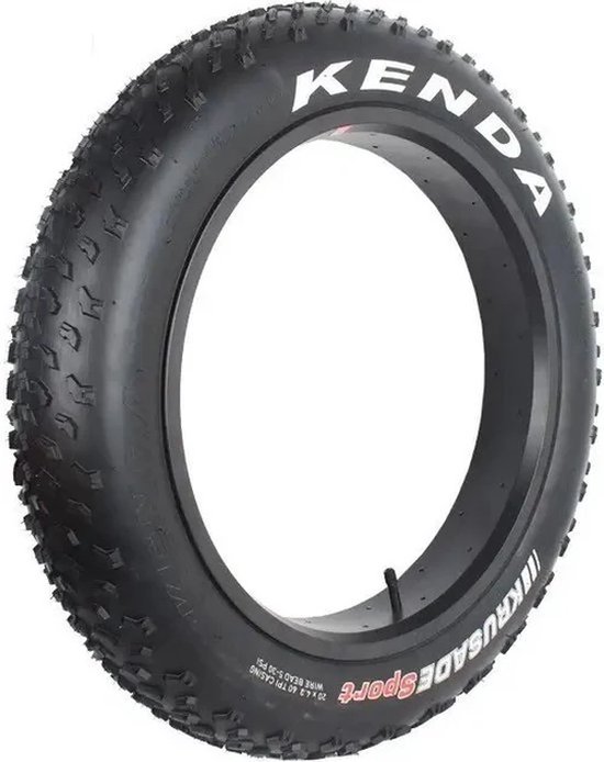 Ouxi Kenda Krusade buitenband 20x4 - Fatbike banden 20x4 - Tire Fatbike - 20x4 - Kenda - Ouxi - - EB - Fatbike - Kenda V20 Qmwheel - Kenda V8 - Kenda H9