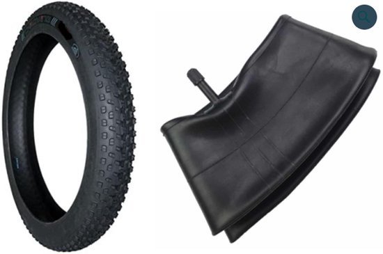 Ouxi band(en) set voor ouxi c80 mini fat bike | binnenband + buitenband fat bike mini | 16x4 inch band elektrische fiets | Ouxi mini - QMWHEEL mini - FatbikeShopper Goedkoop onderdelen