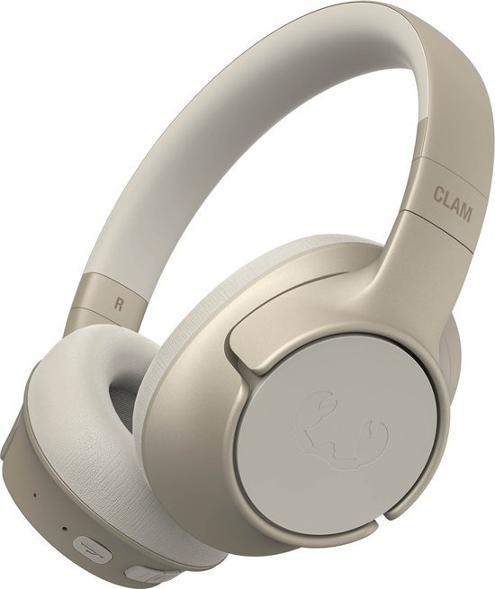 Fresh Fresh ‘n Rebel Clam Fuse – Draadloze Bluetooth Koptelefoon met Active Noise Cancelling - 45 uur Speelduur - Silky Sand