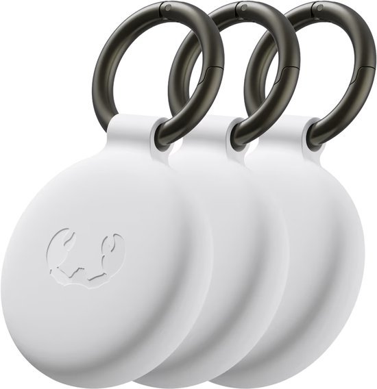 Fresh Fresh n Rebel Smart Finder | Airtag Tracker | Objectvinder | Sleutelhanger | Diverse kleuren | Apple & Android | Wit | Set van 3