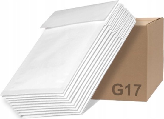 TradeFix 25 Witte Luchtkussen enveloppen Formaat A4 / G 24 X 34 Cmv/ beschermende bubbeltjes envelop / Luchtkussen omslagen / beschermende enveloppen met luchtkussenfolie