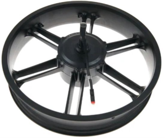 Ouxi Motorvelg Qmwheel V20 Rode stekker - Motorvelg Ouxi V8 Max Dubbele accu rode stekker - Rode stekker motor fatbike