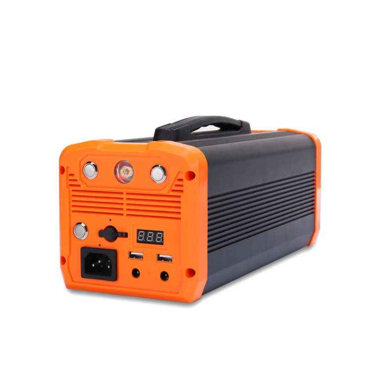 Portable Solar Power System New 300W 86.4Ah Lithium Battery for Camping Emergency Online UPS Use Home Outside