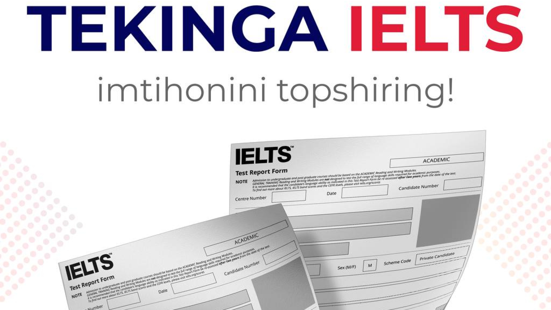 “Wiki IELTS” tanlovi: Oʻzbek tiliga matn tarjima qilib IELTS imtihonini bepul topshiring!