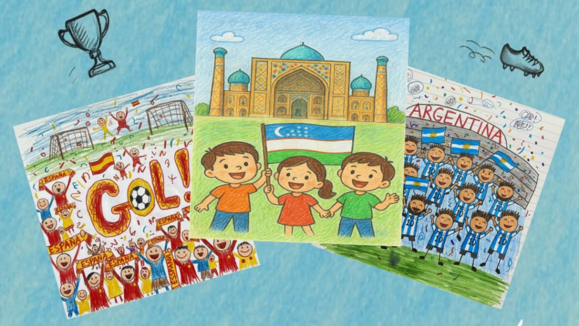 Chizishdan Jahon kubogi avtobusigacha—FIFA rasmlar tanlovi