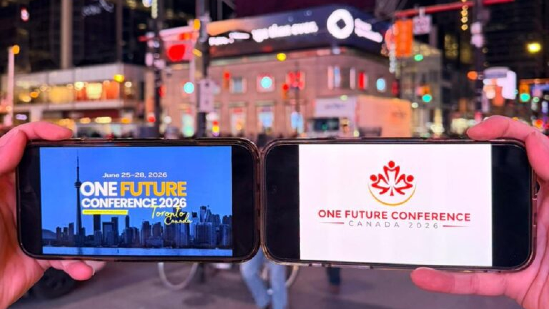 Turli yosh va soha vakillari uchun Kanadaning Toronto shahrida toʻliq moliyalashtiriladigan One Future Conference 2026