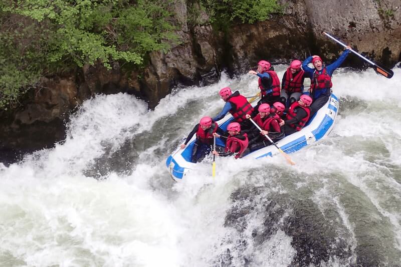 Descente Sportive en rafting