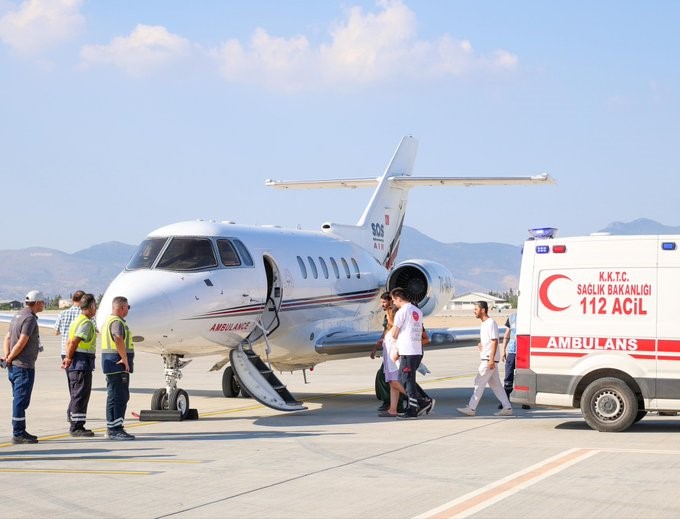 Girne feribot kazasında yaralanan hamile kadın Kocaeli