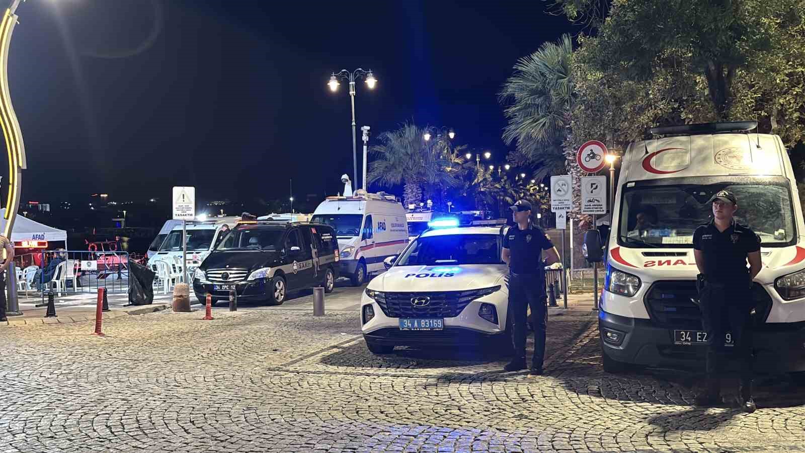 Silivri açıklarında batan gemi için arama çalışmaları sürüyor