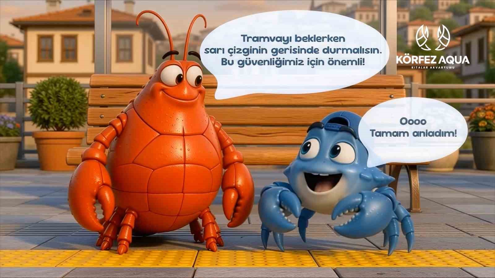 Tramvayda yolculuk kuralları animasyonlarla anlatılıyor