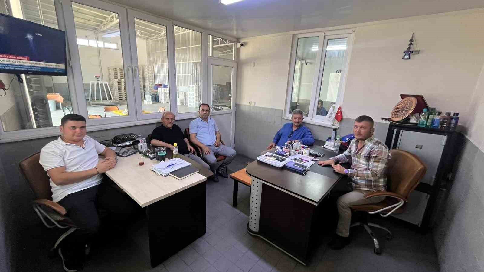 Başkan Arslan, incir tüccarları ile görüştü