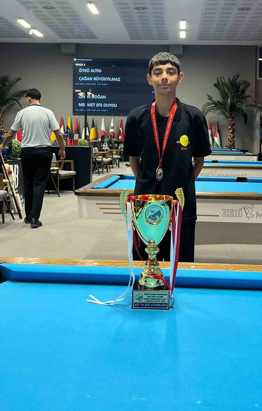 Bilardo gençlerde Muğla