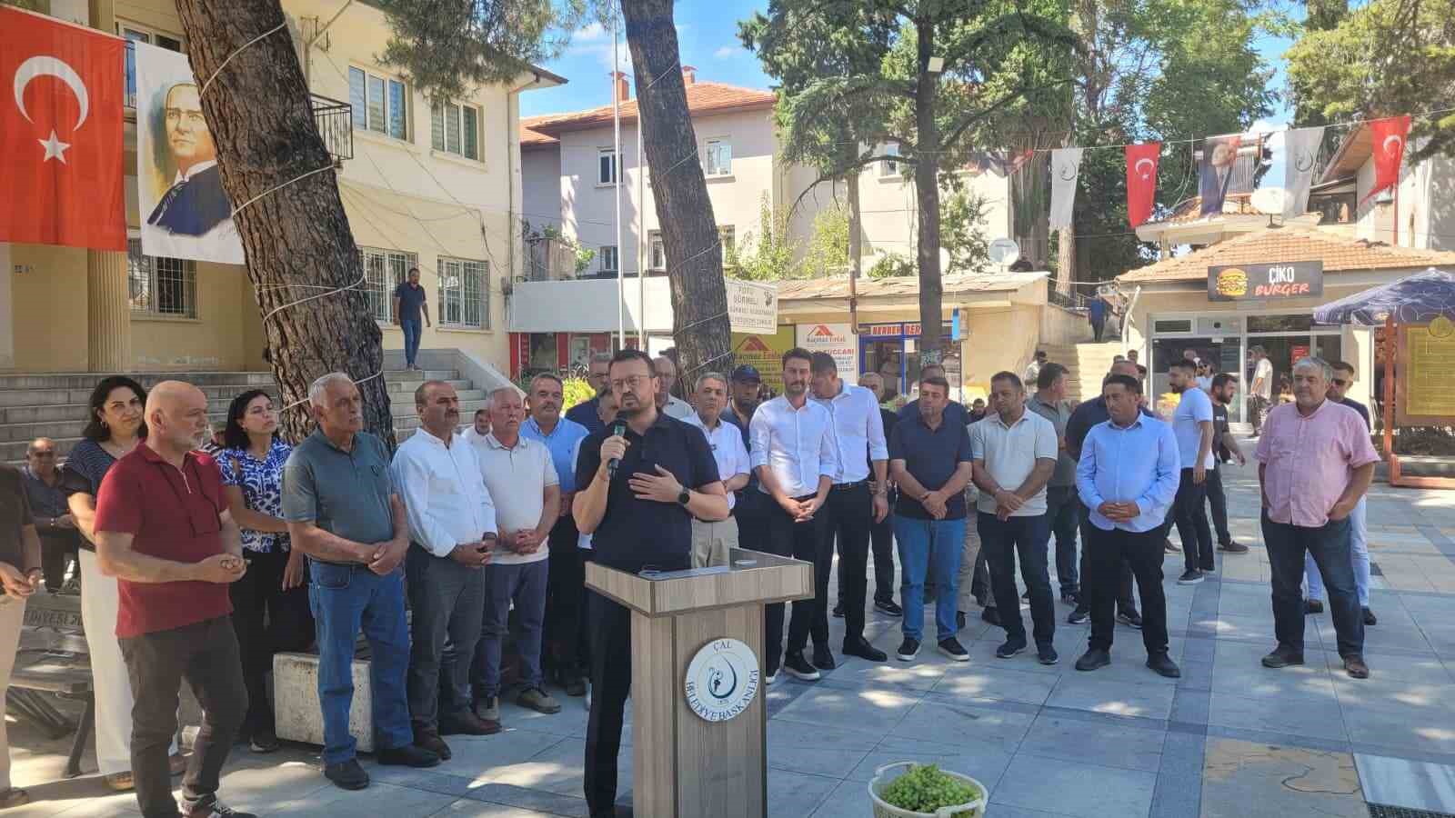 Üzüm üreticisinin sesi olan Başkan Hakan; 