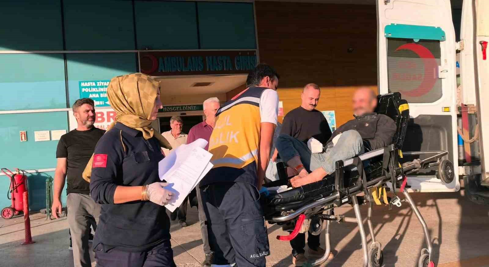 Ellerini zincire sıkıştıran adamın 6 parmağı koptu
