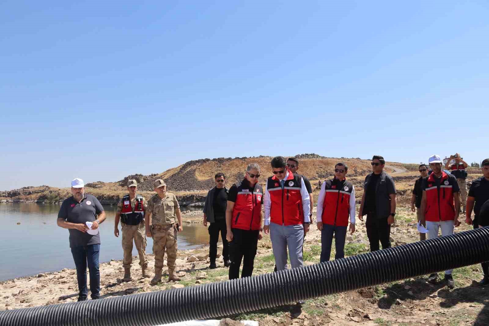 Kilis Göletlerine 600 Bin Yavru Balık Salındı