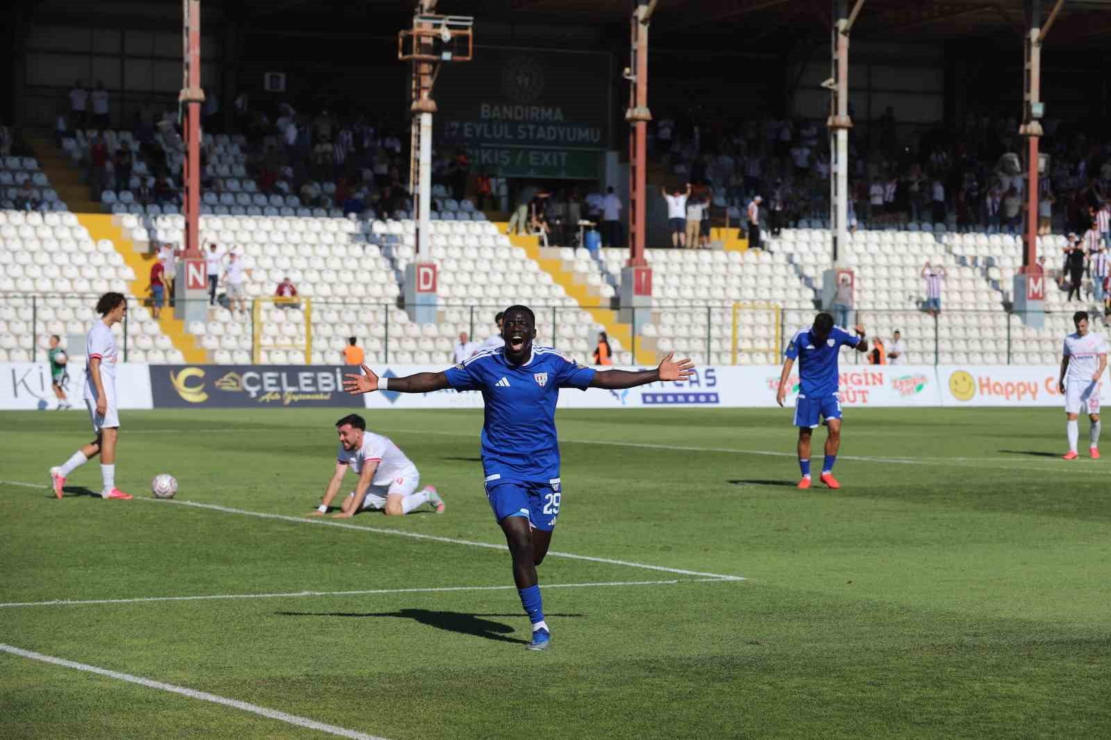 Trendyol 1.Lig: Bandırmaspor: 6 - Boluspor: 0