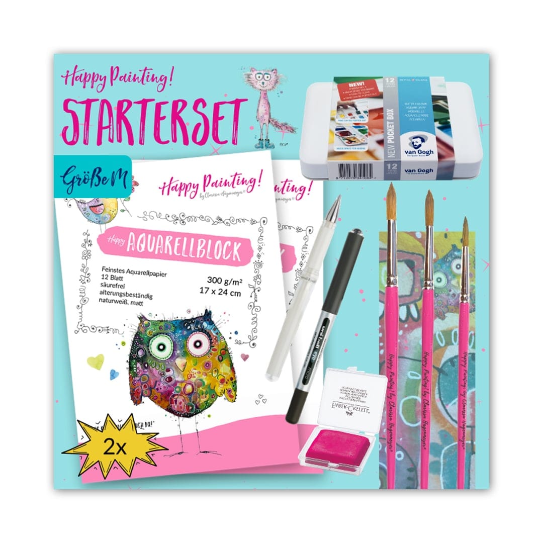 Happy Painting Material: Das brauchst du für Happy Painting