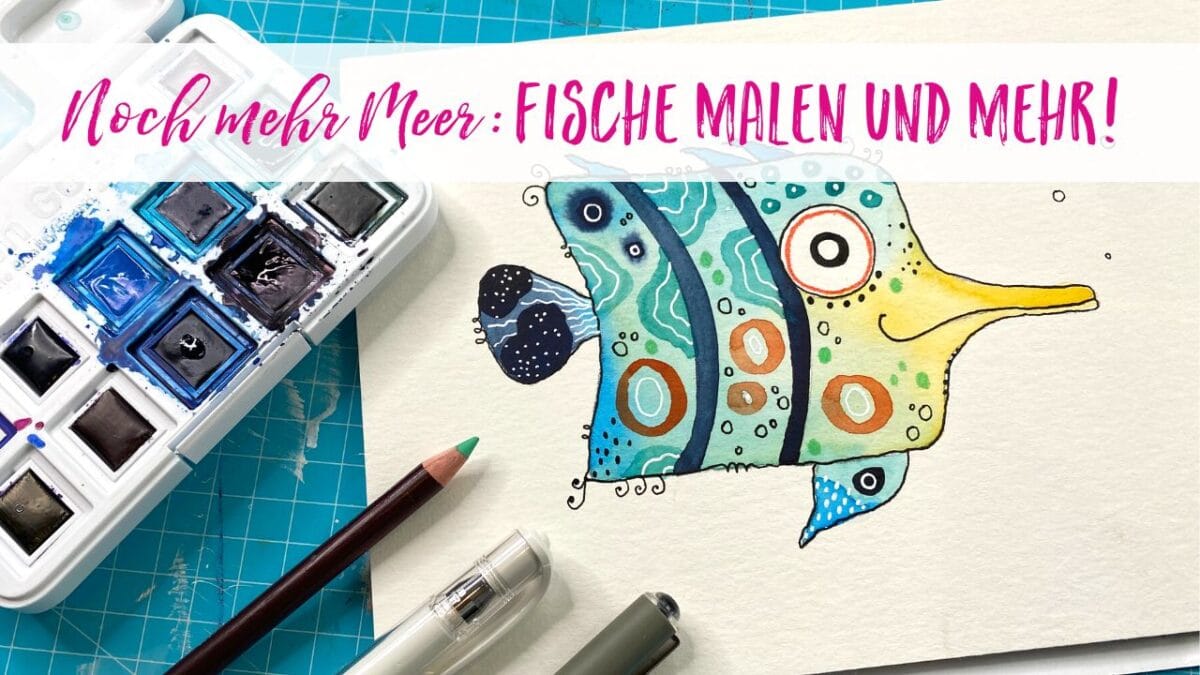 Fische malen und mehr - Happy Painting Mal-Inspirationen für dich
