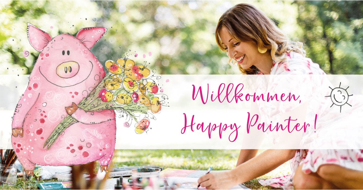 Happy Painting! Tutorials - Malen lernen ganz einfach mit viel Spaß