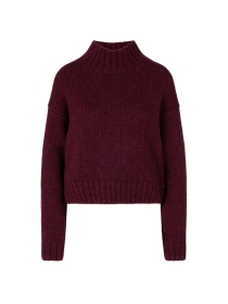 Kuscheliger Damenpullover mit Alpaka & Stehkragen – „Knitted in Germany“