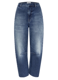 SHANNON O-Shape Jeans Blau