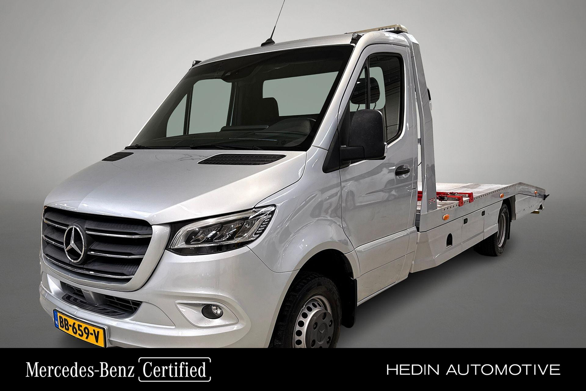 Mercedes-Benz Sprinter 519 V6 Diesel L3 Automaat Chassis + Oprijwagen