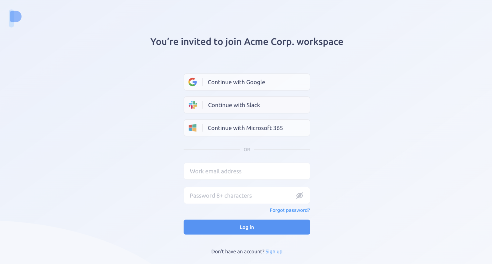 Join workspace by link in IMPACT