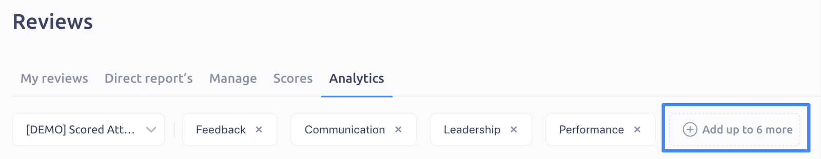 Picking up variables for analysis