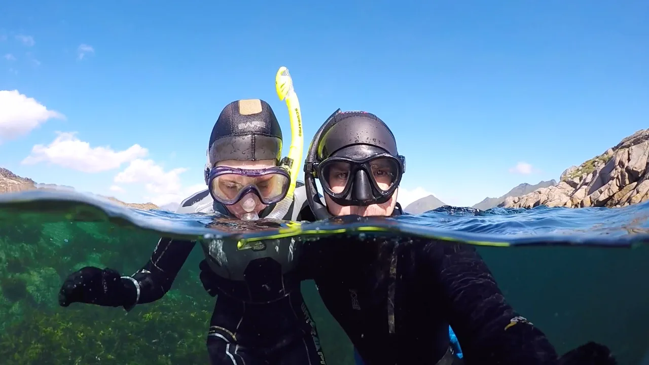 Lofoten Diving snorkling