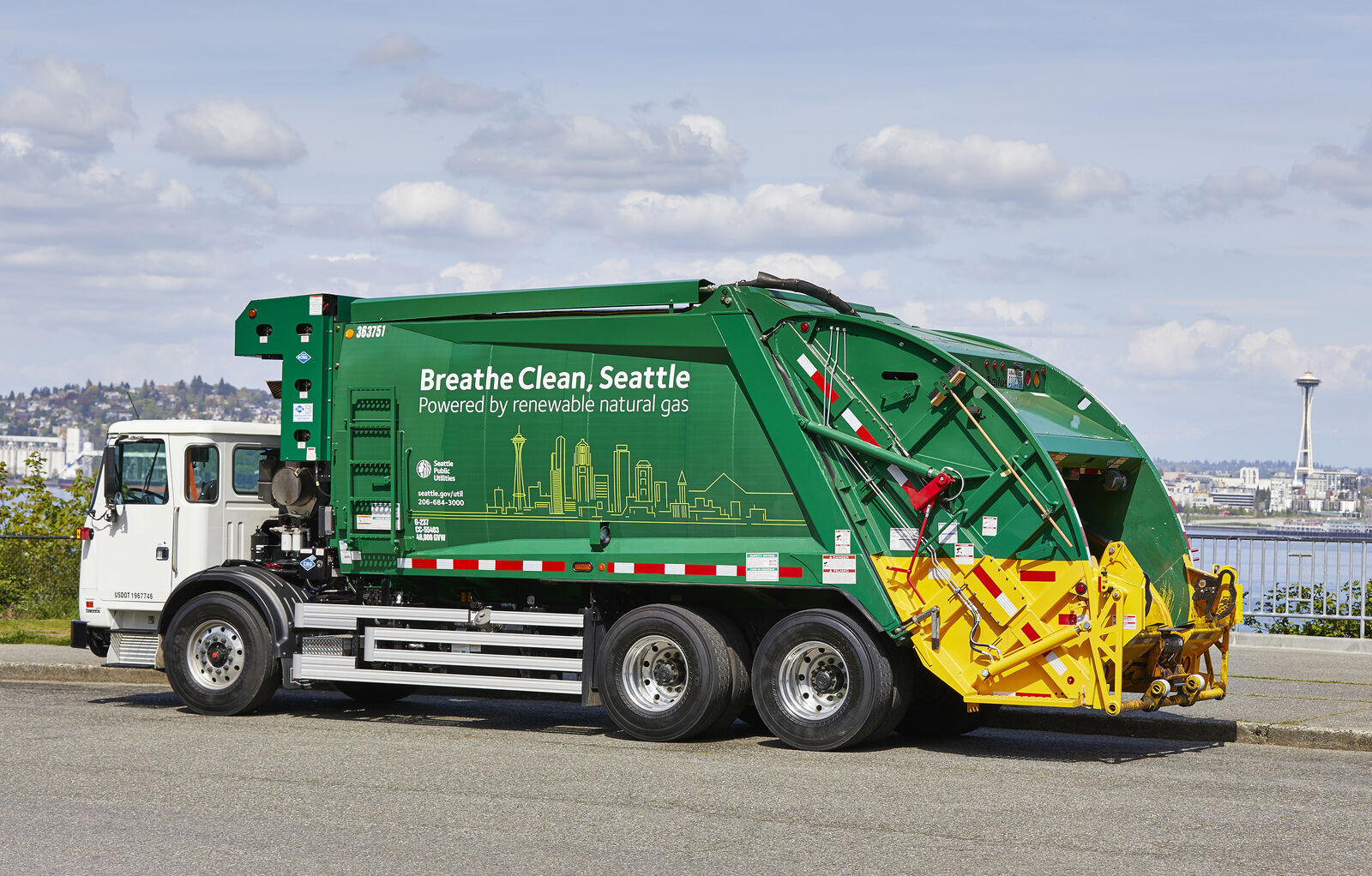 Hexagon Agility Front of body CNG fuel systems