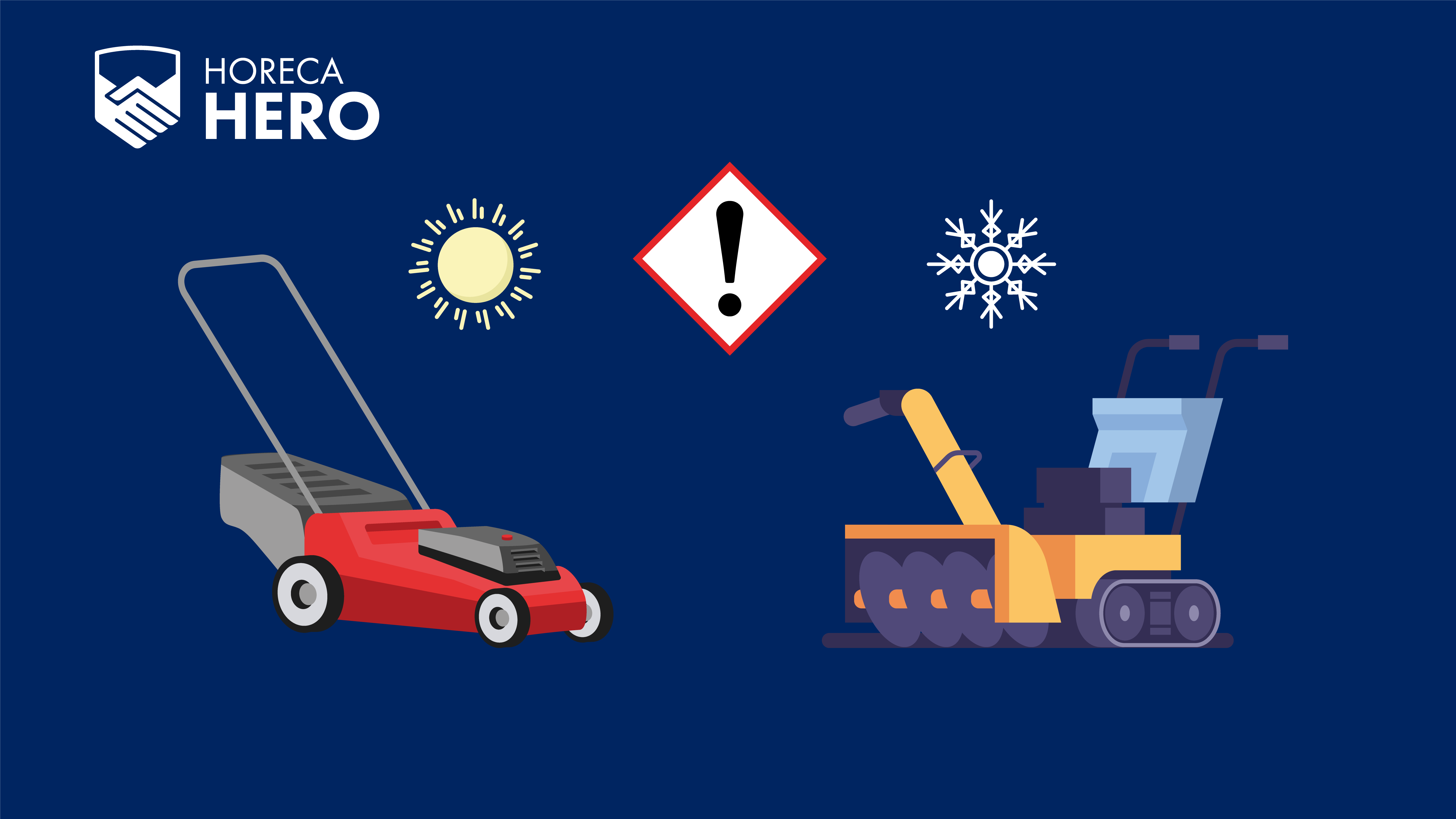 Arbeitssicherheit Haustechnik: Sommer und Winter
