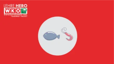 Verarbeitung von Fischen, Krusten-, Schalen- und Weichtieren. 