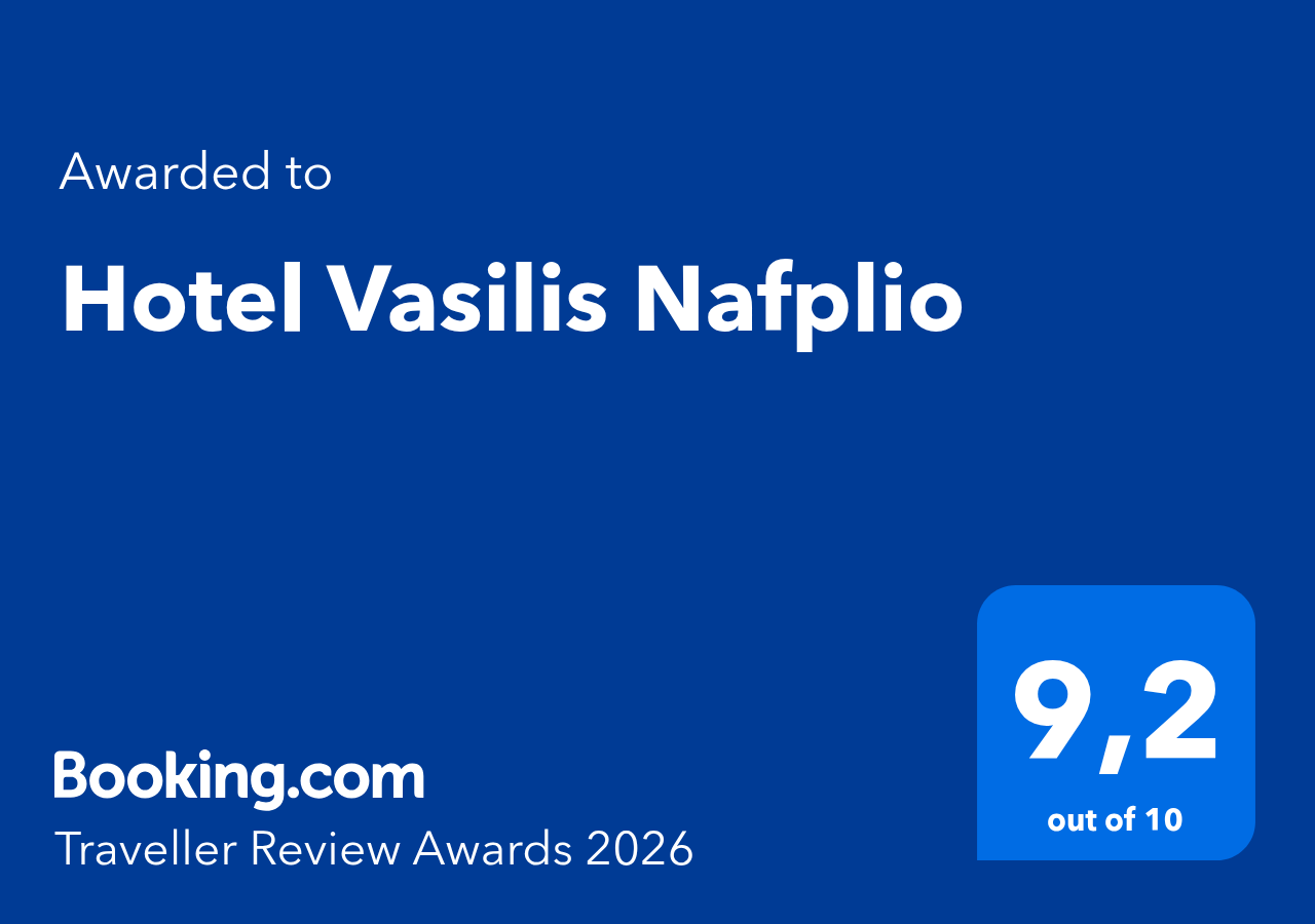 Booking.com Award Hotel Vasilis