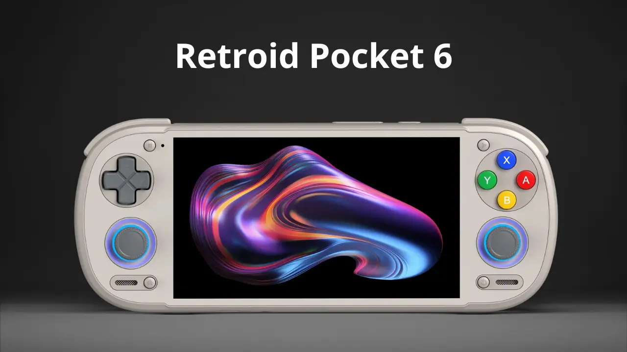 Retroid Pocket 6 – najnowsza konsola retro z Snapdragonem 8 Gen 2 i ekranem AMOLED 120 Hz
