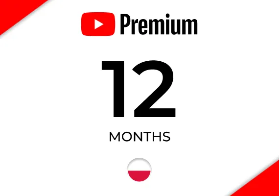 YouTube Premium 12 miesięcy