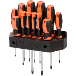Zestaw śrubokrętów Werckmann 12 elementów