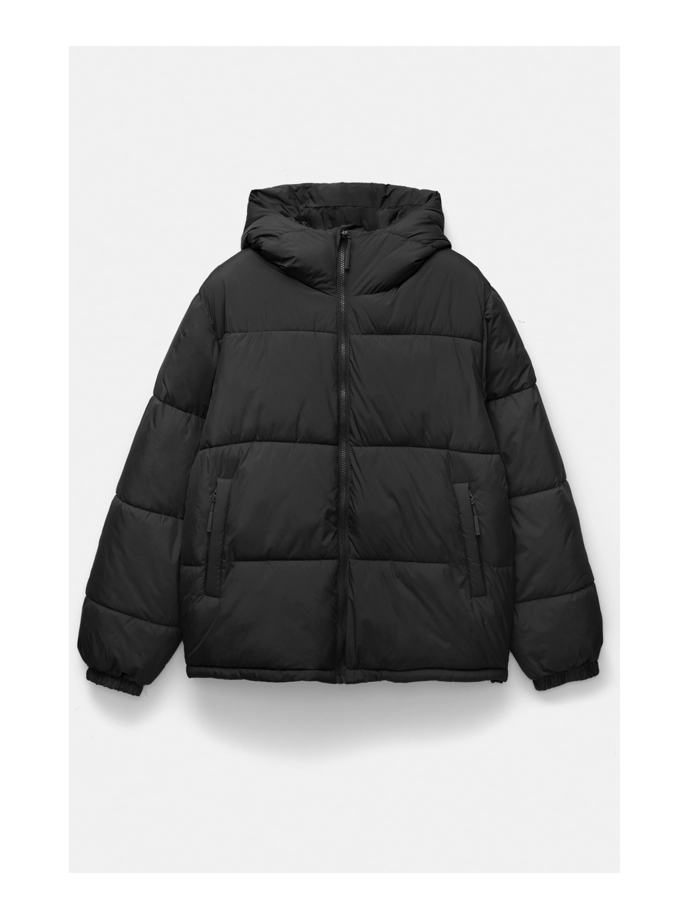 Pull&Bear Kurtka zimowa w kolorze Czarny