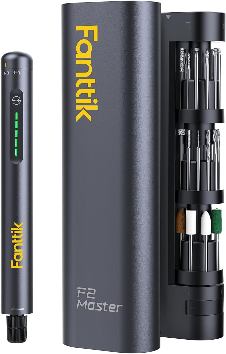 Fanttik F2 Master Mini akumulatorowe narzędzie wielofunkcyjne, silnik NeoPulse, 5 prędkości, 25000 obr./min