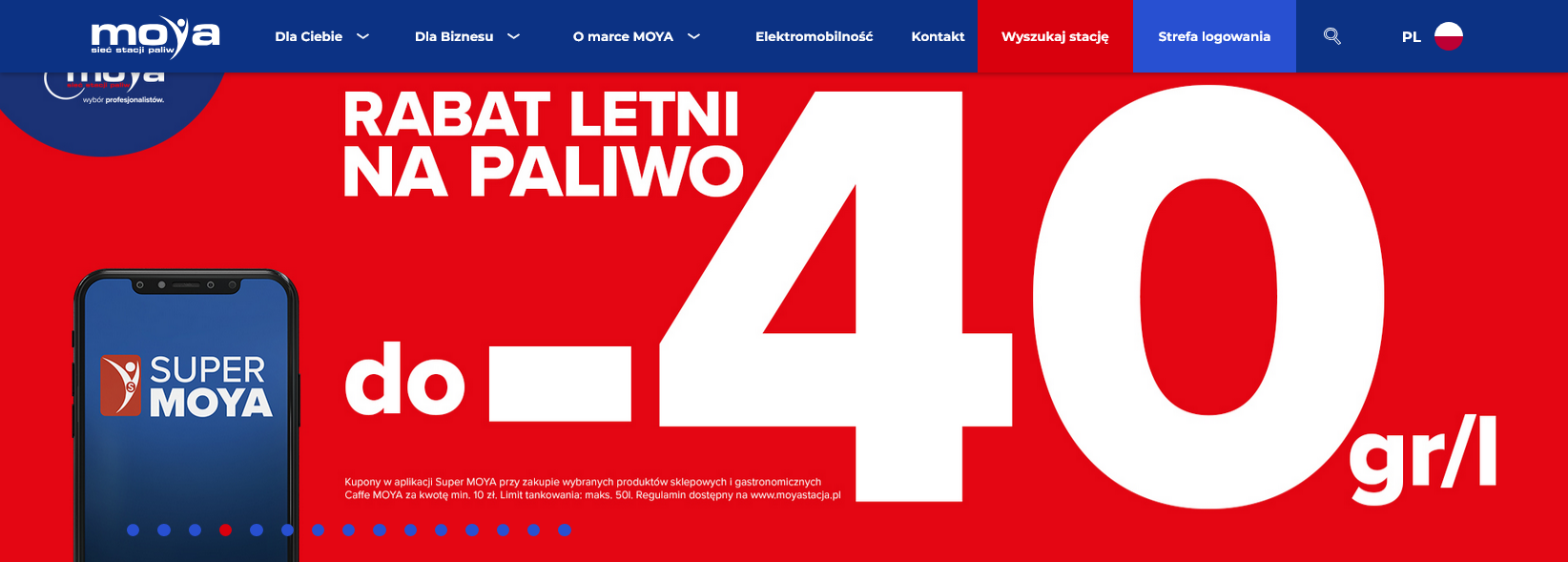 RABAT LETNI do -40 gr na litr paliwa ON, ONMP, PB95, PB98 - Moya
