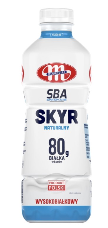Super Body Active skyr wysokobiałkowy. Jogurt pitny typu islandzkiego naturalny. 1 kg