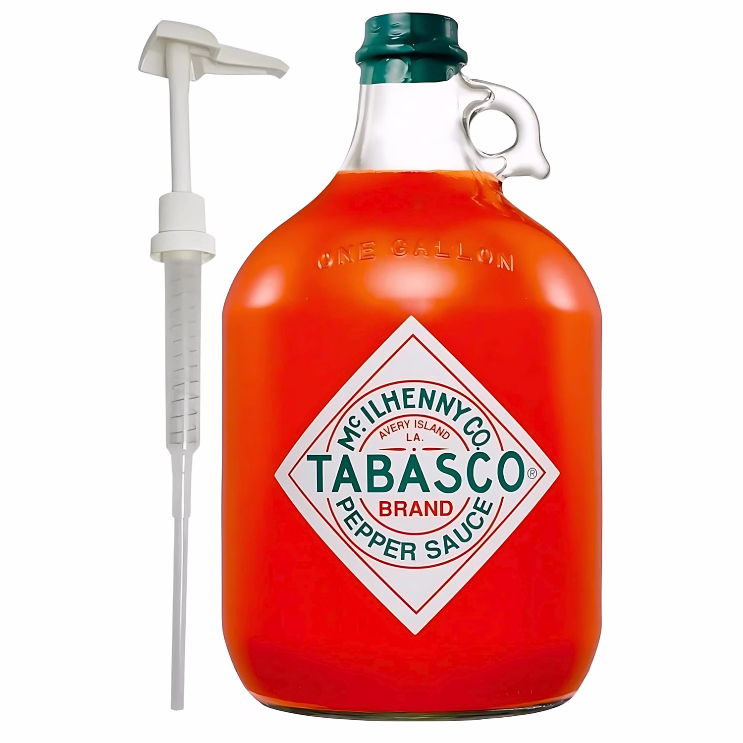 TABASCO Oryginalny Red Pepper (3,8 l 1 galon + pompa) - 59,24€