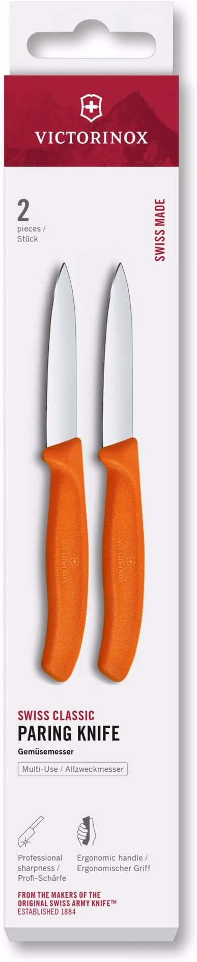 Victorinox Swiss Classic 2-częściowy zestaw noży do warzyw