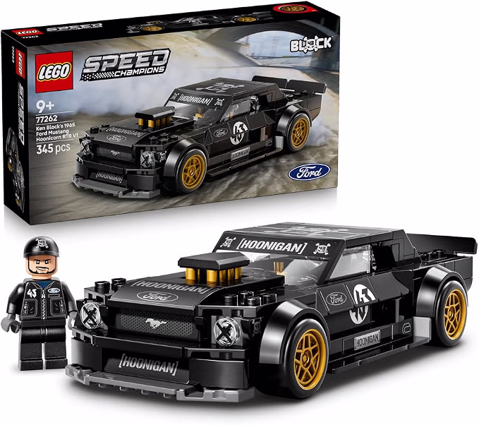 LEGO Speed Champions 65 Ford Mustang Hoonicorn V1 Kena Blocka 77262