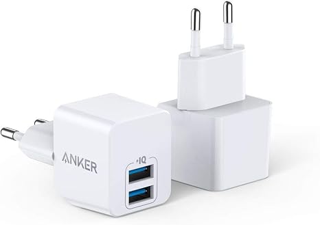 2 x Anker PowerPort Mini Duales zestaw 2 ładowarek