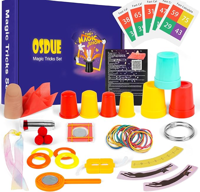 Magiczne gry 12 magicznych sztuczek dla dzieci małych początkujących magiczna różdżka zestaw dla dzieci magiczne sztuczki i instrukcje